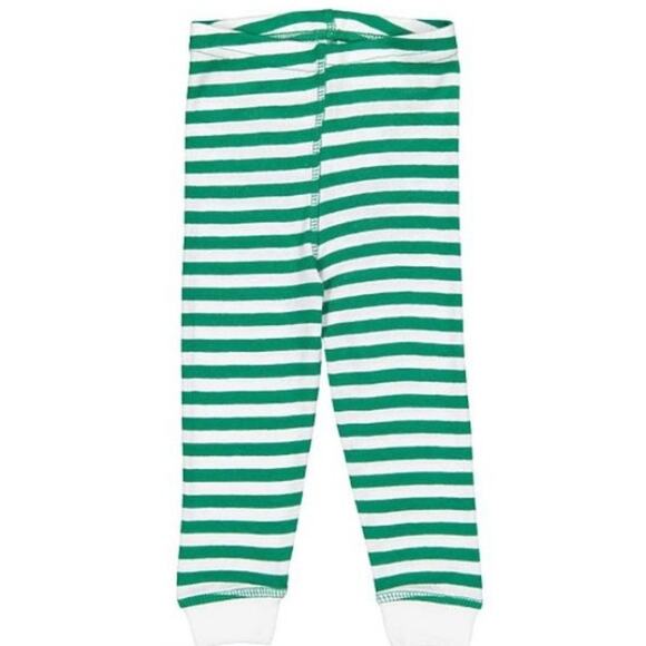 LAT Other - LAT Youth Green & White Striped Pajama Pants Size Large